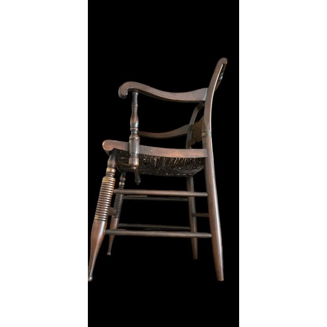 Hitchcock Late 19th Century Hitchcock Arm Chair For Sale - Image 4 of 8