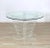 Mid-Century Modern Stacked Lucite Base Round Center Table For Sale - Image 10 of 10