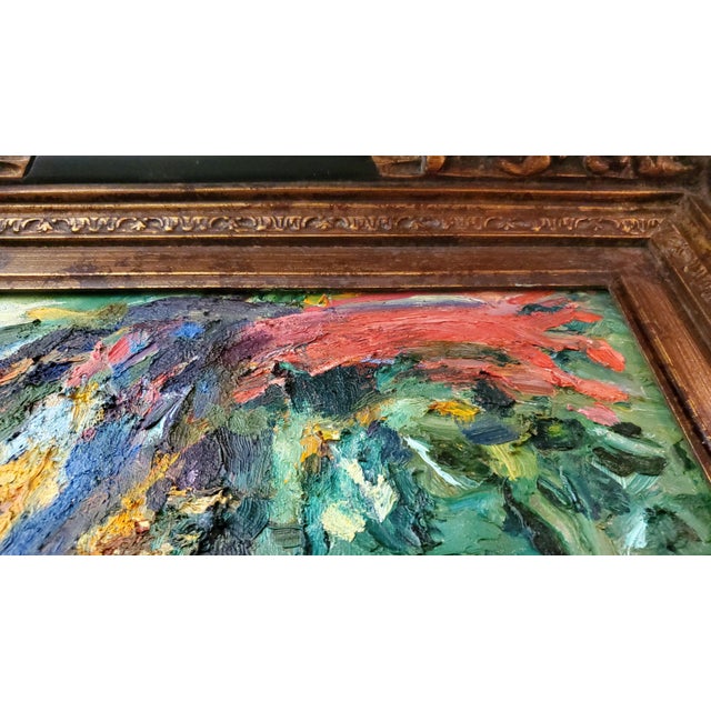 Oil Painting Parrot Impasto For Sale - Image 12 of 17