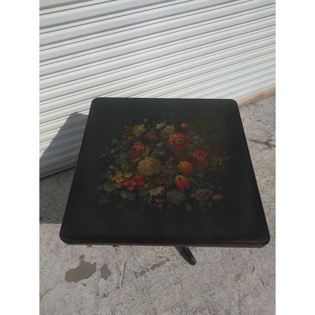 Neoclassical Early 20th Century Early 20Th Century Ferguson Pedestal Base Tilt Top Table For Sale - Image 3 of 8