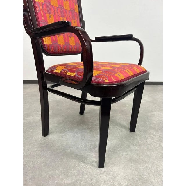 Art Nouveau Desk Chair by Gustav Siegel for Thonet, 1890s For Sale - Image 6 of 13