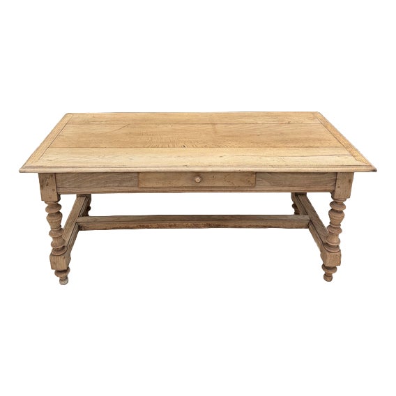 Late 19th Century Oak Coffee Table For Sale