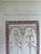 Antique French engraved folio plate depicting the tomb monument of a Beauvais merchant and his wife from the Church of...