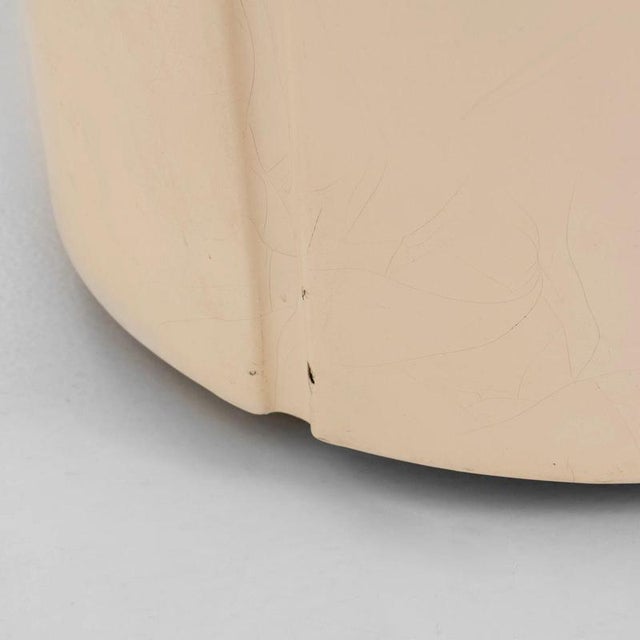 Black Black and Cream Elda Chair by Joe Colombo for Comfort, Italy, 1970 For Sale - Image 8 of 18