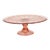 Glass Art Deco Pink Cake Platter, 1930s For Sale - Image 7 of 14