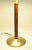 Brown Swedish Modern Brass and Leather Table Lamp by Einar Bäckström, 1930s For Sale - Image 8 of 13