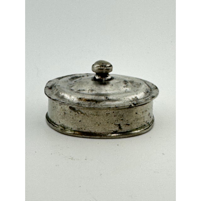 Vintage French pewter trinket box marked EPU for European Pewter Union. This is a pre-owned item so please see all...