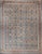 Vintage Persian Tabriz Afshan Rug, Hand-Knotted Wool, Allover Geometric Caucasian Kuba Pattern, Navy & Red, 10x14 For Sale - Image 4 of 12