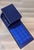 *Custom* Vintage Blue Gossip Bench / Accent Table For Sale - Image 10 of 10