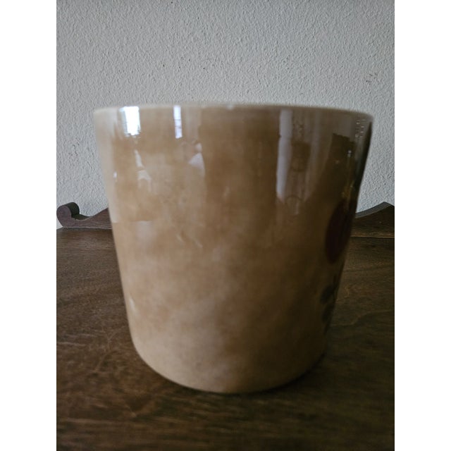 Mid 20th Century Mid 20th Century Vintage Cleminson Pottery Coffee Canister For Sale - Image 5 of 9