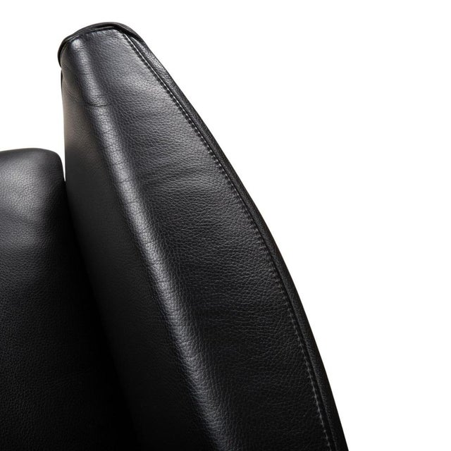 Chair in Black Leather from Wittmann For Sale - Image 6 of 15