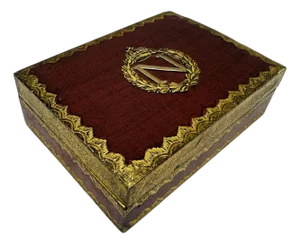 Vintage Italian Box With Initial N