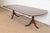 Baker Furniture Style Georgian Mahogany Double Pedestal Extension Dining Table, Newly Refinished For Sale - Image 12 of 12