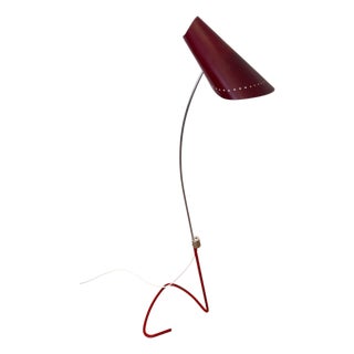 Mid-Century Modern Organic Floor Lamp by Josef Hůrka, 1950 For Sale
