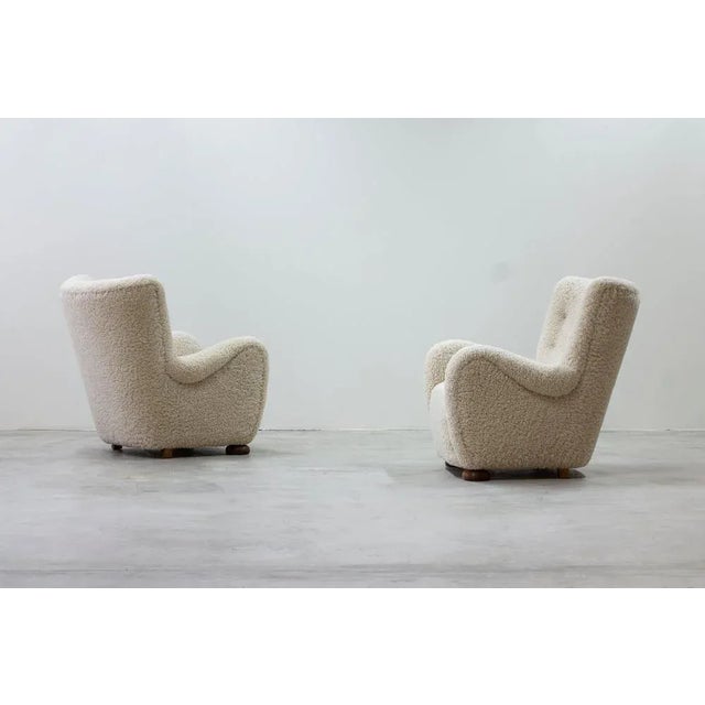 Set of Lounge Chairs in the style of Blomstedt, 1940s For Sale - Image 3 of 12