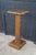 Vintage Mission Arts & Crafts American Oak Sculpture Pedestal Plant Stand Column For Sale - Image 4 of 10