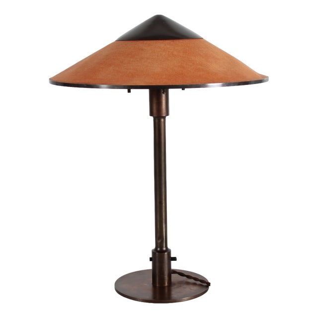 Danish Art Deco Kongelys Table Lamp by Niels Thykier for Fog & Mørup, 1930s For Sale
