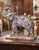 French 19th Century French Carved Variegated Marble Elephant With Raised Trunk For Sale - Image 3 of 10