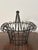 French Country Vintage 1930s Oval Twisted Iron French Country Basket For Sale - Image 3 of 9