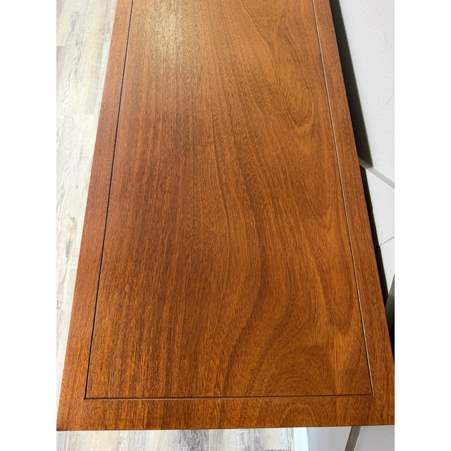 1950s Refinished Walnut Dresser by Stanley For Sale In Tampa - Image 6 of 15