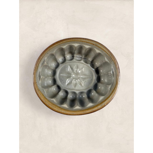 Antique English Stoneware Jelly Mould Hold a jelly mold like this one and something clicks, it's tactile, pleasing, and...
