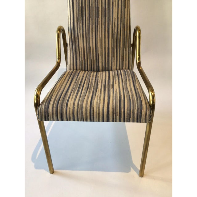 Brass Mastercraft Dining Chairs - Set of 4 For Sale - Image 10 of 12
