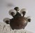 Antique Bronze and Alabaster Chandelier with Verdigris, 1910 For Sale - Image 6 of 12