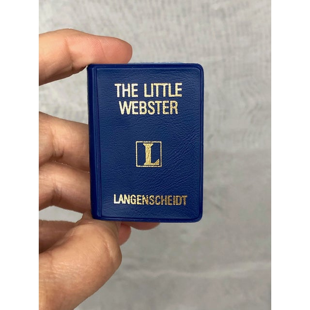 Hold a world of words in your hand with this miniature English language dictionary. The Little Webster, also known as the...