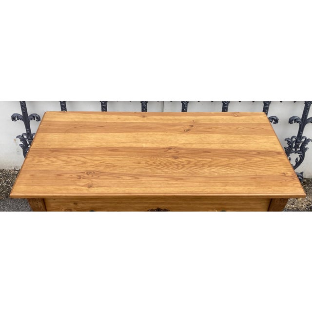 1910s Pine Chest of Three Drawers, Germany For Sale - Image 5 of 14