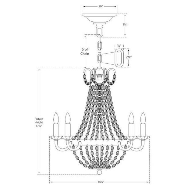 Traditional Chapman & Myers for Visual Comfort Signature Petite Paris Flea Market Chandelier in Sheffield Silver & Seeded Glass For Sale - Image 3 of 3