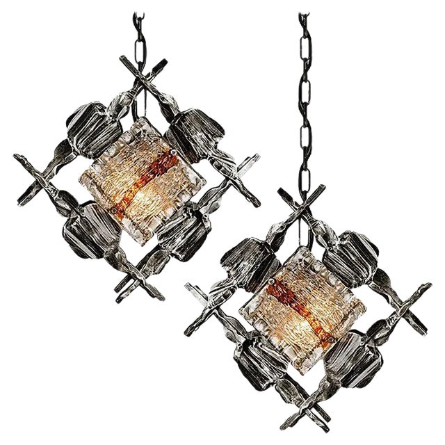 Swedish Light Fixtures, 1960s, Set of 2 For Sale