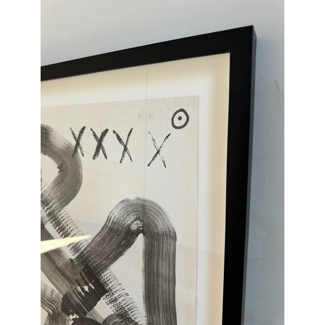 Black and White Abstract Drawing "The New Maze Iv" by Maksym Skvortsov For Sale In Los Angeles - Image 6 of 11