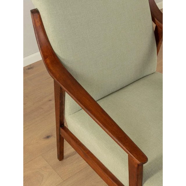Wood Vintage Beech Armchair, 1960s For Sale - Image 7 of 9