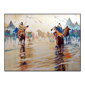 BC Nowlin "This Way" Southwestern Signed Original Art Serigraph