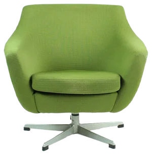 Mid-Century Czechoslovakian Green Club Chair from UP Závody, 1970s