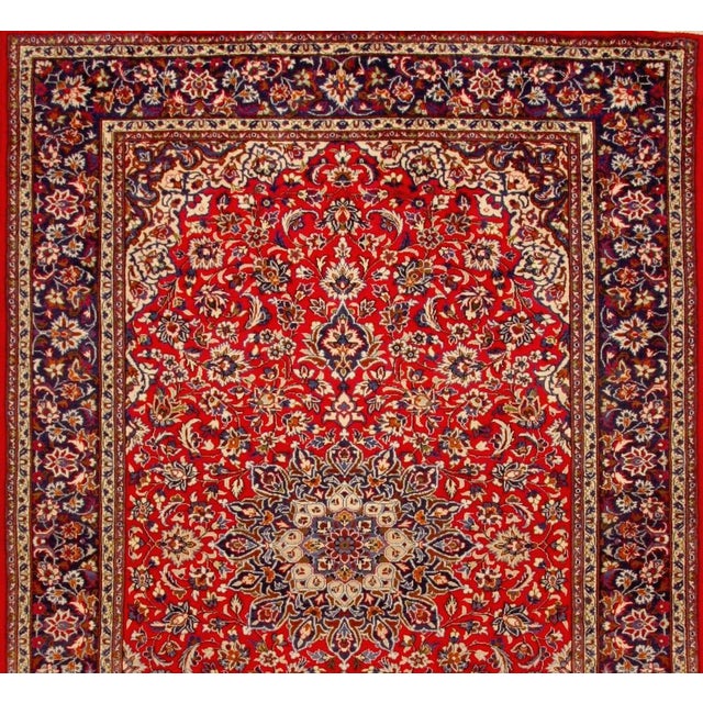 Middle Eastern Rug in Wool For Sale - Image 3 of 10