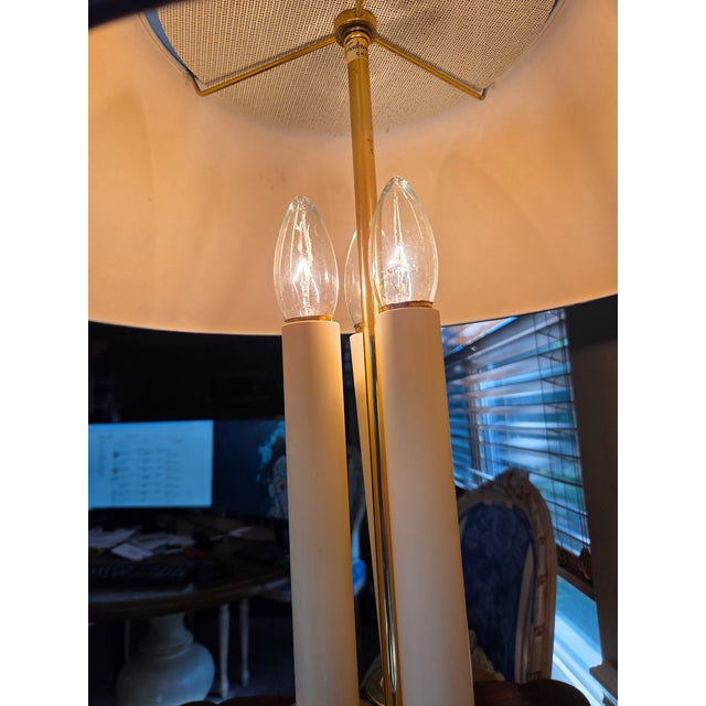 Frederick Cooper Vintage Frederick Cooper Bouillotte Candlestick Lamp For Sale - Image 4 of 14