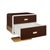 Phoenix Bedside Table by Porus Studio For Sale - Image 9 of 11
