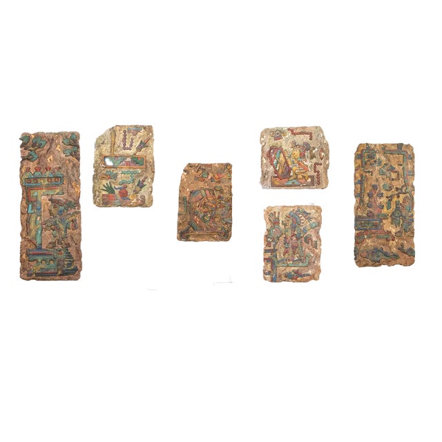 Resin Painting of Cruise Ship, 1990s, Set of 5 For Sale