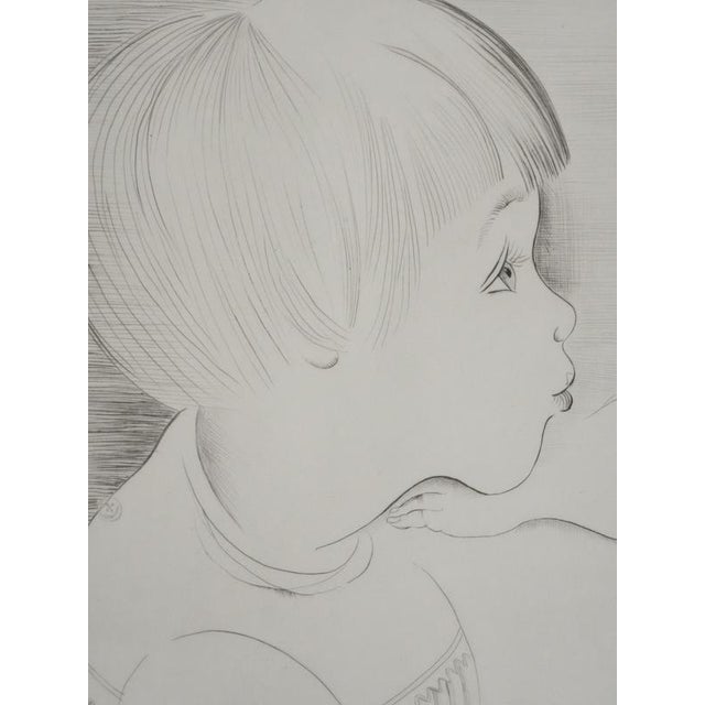Mily Possoz, The Butterfly, Original Signed Engraving For Sale - Image 5 of 10