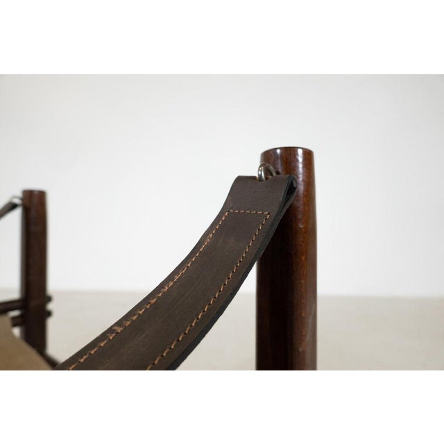 Set of Safari Armchairs attributed to Gianfranco Legler for Zanotta, 1960s For Sale - Image 10 of 11