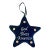 1990s Vintage Americana Arts & Crafts Patriotic Star Door Knob Hanger Holiday Accent - 4th of July For Sale