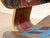 Mid 20th Century Spencer Collins Hand-Painted Molded Plywood Chair With Abstract Portrait For Sale In Los Angeles - Image 6 of 12