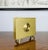 Brass Table Clock from Swiza, 1960s For Sale - Image 4 of 7