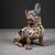 ABOUT An original cast iron French bulldog doorstop manufactured by the Hubley Manufacturing Company in Lancaster...