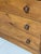 Antique Pine Three Drawers - Chest of Drawers From England For Sale - Image 10 of 18