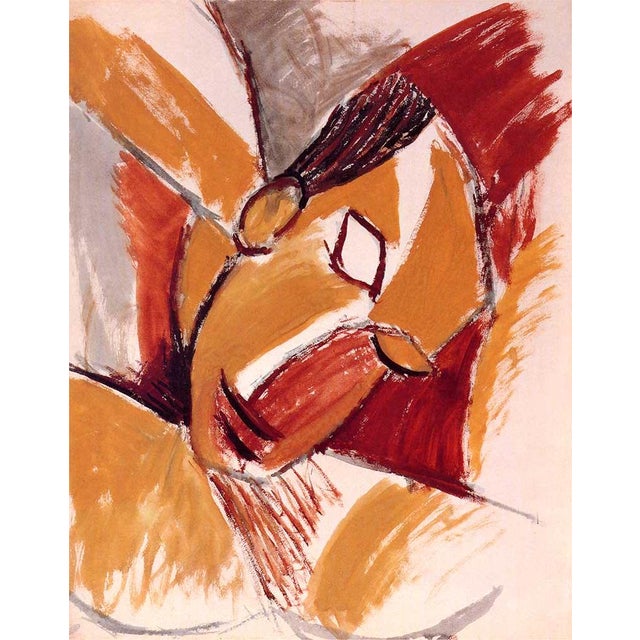 Artist: Pablo Picasso Title: Study of the left figure Medium: Giclee Marks: L.E numbered Paper size: watercolor paper 19 x...