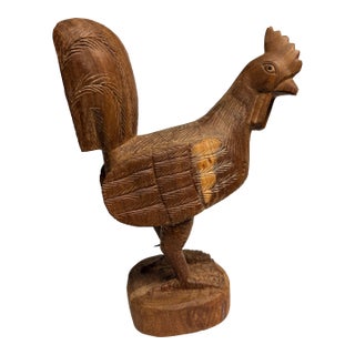 Primitive Wooden Chicken For Sale