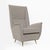 1950s Mid-Century Modern Velvet High Back Armchairs attributed to Gio Ponti for ISA Bergamo, 1950s, Set of 2 For Sale - Image 5 of 10