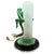 Art Deco 1970 Frankart F612 Dancing Nude Nymph Lamp W/ Frosted Glass Shade, Re-Edition For Sale - Image 3 of 8
